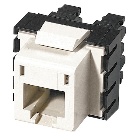 Hubbell Xcelerator Network Connector - 1 Pack - 1 x 110-punchdown Network - Off White MPN:HXJUOW