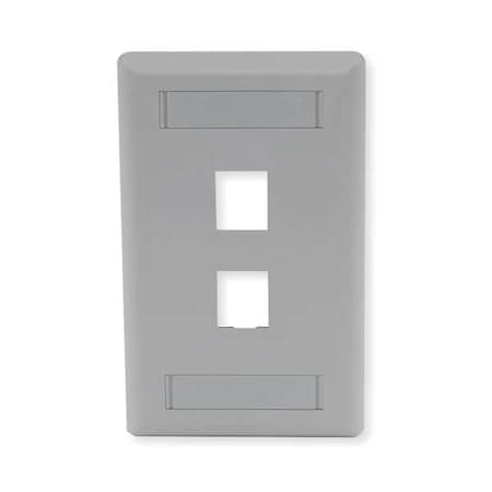 Faceplate, 2 Port MPN:IFP12GY