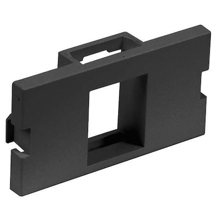 IStation Module, 1 Port, Black, UNLD MPN:IM1K1BK