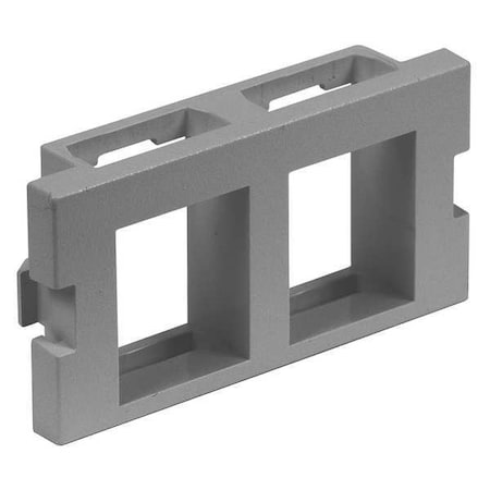 IStation Module, 2 Ports, Gray, UNLD MPN:IM2K1GY