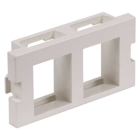 Hubbell iSTATION 2-Socket Insert - 2 x Socket(s) - Off-white MPN:IM2K1OW