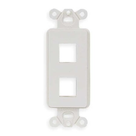 Outlet Frame, 2 Port, 94V Rated Material MPN:NS612LA