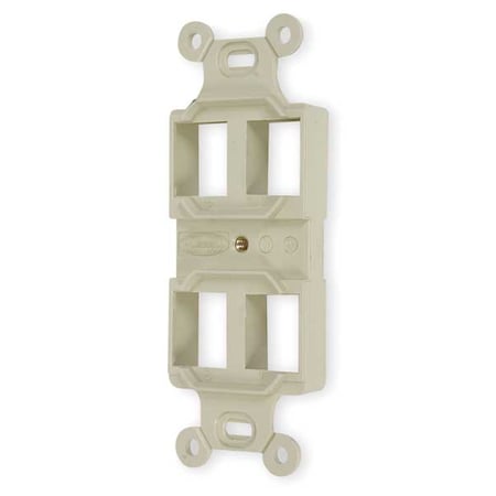 Outlet Frame, 4P, 3.66 in H, 1.46 in W MPN:Q106E