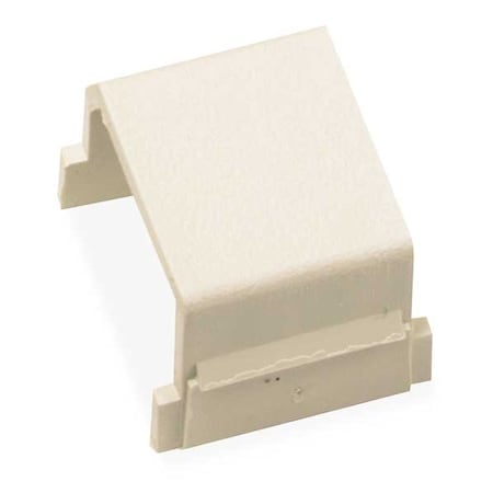 Hubbell Snap-Fit, Keystone, Blank, Office White, PK10 MPN:SFB10