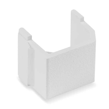 Hubbell SFBW10 Faceplate Module - White, PK10 MPN:SFBW10