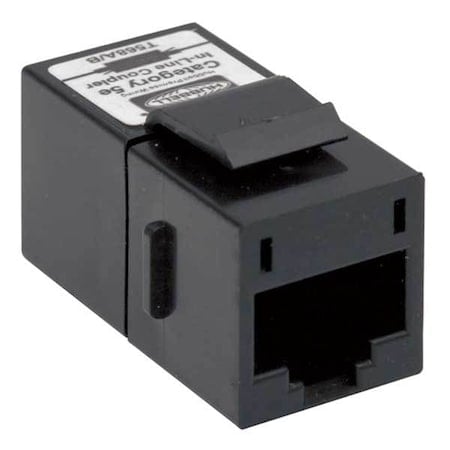 Keystone Jack, 0.5625 in, Black MPN:SFC5EBK