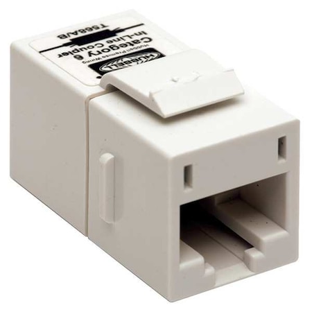 Inline Coupler, 8, Cat6, White MPN:SFC6W