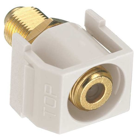 Connector, RG6/RG59, Light Almond MPN:SFGRFOW