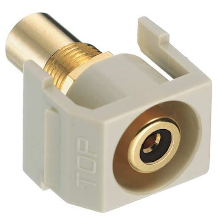 Inline Coupler, RCA, Duplex, Ivory MPN:SFRCBKREI
