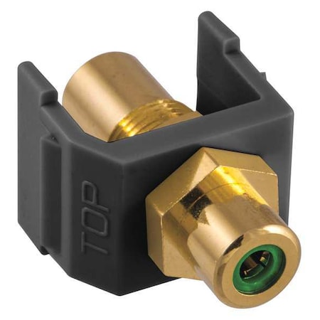 Inline Coupler, RCA, Duplex, Black MPN:SFRCGNFFBK