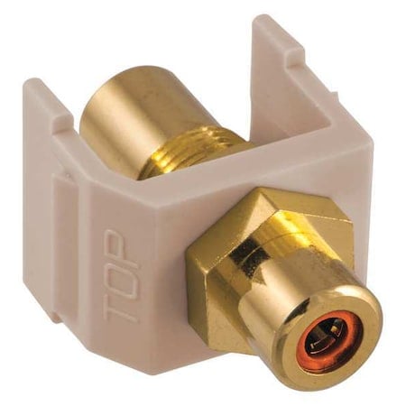 Inline Coupler, RCA, Duplex, Almond MPN:SFRCORFFAL