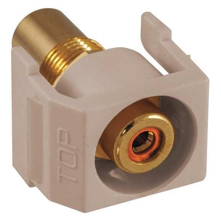 Inline Coupler, RCA, Duplex, Almond MPN:SFRCORRAL