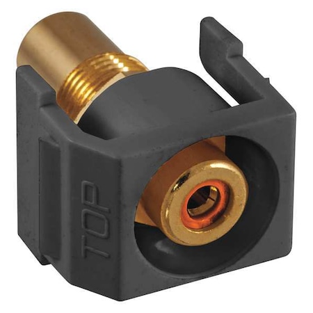 Inline Coupler, RCA, Duplex, Black MPN:SFRCORRBK