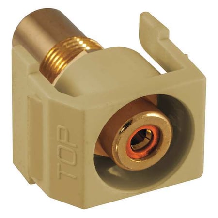 Inline Coupler, RCA, Duplex, Ivory MPN:SFRCORREI