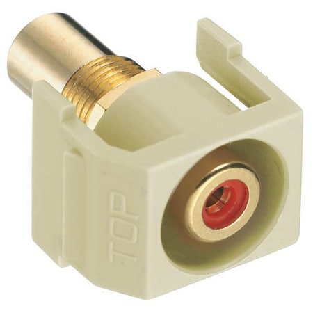 Inline Coupler, RCA, Duplex, Almond MPN:SFRCRRAL