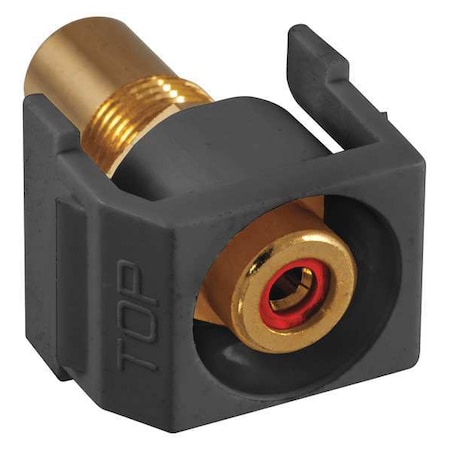 Inline Coupler, RCA, Duplex, Black MPN:SFRCRRBK