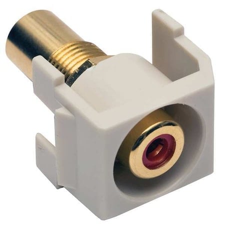 Inline Coupler, RCA, Duplex, Light Almond MPN:SFRCRROW