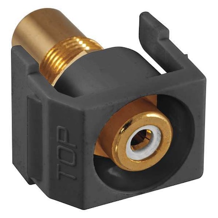 Inline Coupler, RCA, Duplex, Black MPN:SFRCWRBK