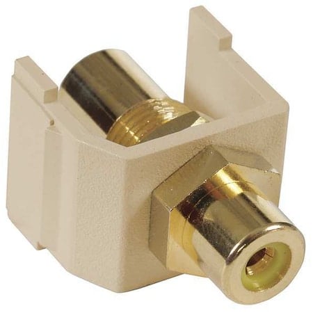 Inline Coupler, RCA, Duplex, Ivory MPN:SFRCYFFEI
