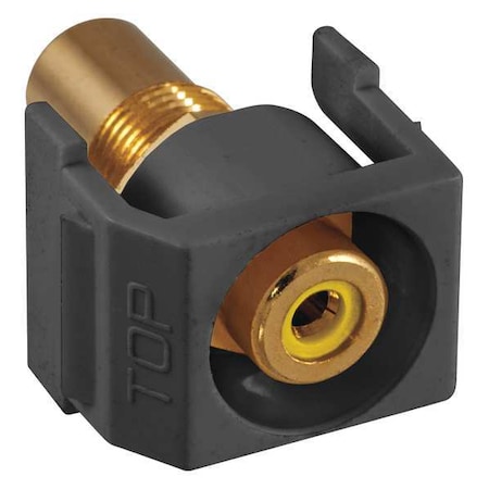 Inline Coupler, RCA, Duplex, Black MPN:SFRCYRBK