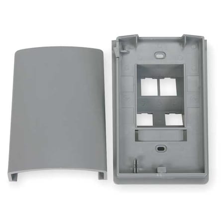 Wall Plate, 4port, 1gang MPN:TWPF1GY
