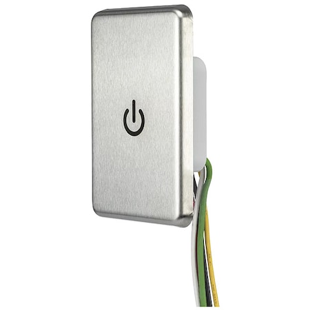 Wall Switch, Touch, 8 A, Silver MPN:WSS1277SS