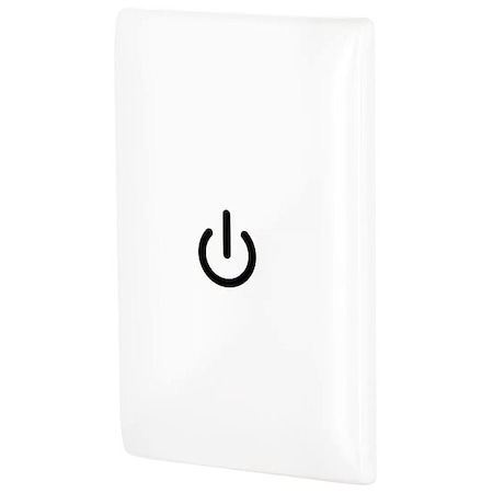 Touch Switch Face Plate, Number of Gangs: 1 Plastic, White MPN:WSS1PW