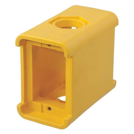 Electrical Box, 19 cu in, Outlet Box Type, 2 Gangs, Thermoplastic Elastomer, Rectangular Shape MPN:HBL3080F
