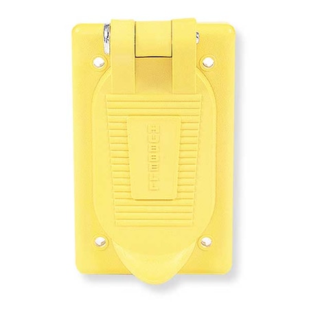 1 Gang -Gang Vertical Weatherproof Cover, Thermoplastic MPN:HBL52CM21