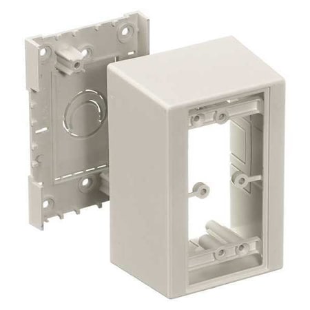 Electrical Box Hardware, 1 Gang, PVC, Single Gang Box Type MPN:PDB12D