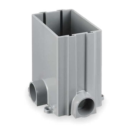 Electrical Box, 85.8 cu in, Rectangular Box Type, 1 Gang, PVC, Rectangular Shape MPN:PFBRG1