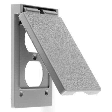 Weatherproof Cover, 1 Gang, Zinc, Duplex Opening Cover Type MPN:RW51810