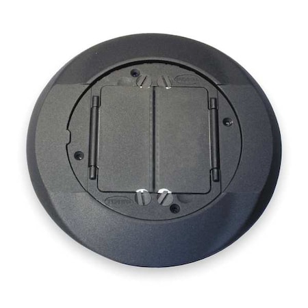 Box Cover, Floor Box Type, 2 Gang, Aluminum, Flush Cover Type MPN:S1CFCBL