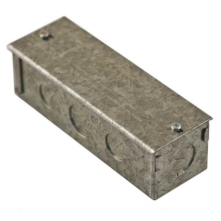 Poke-Through Box, 27 cu in, Wiring Box Type, 3 Gangs, Steel, Rectangular Shape MPN:S1FRPTJB