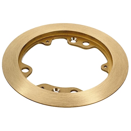 Box Cover, 1 Gang, Brass, Flush Cover Type MPN:S3182