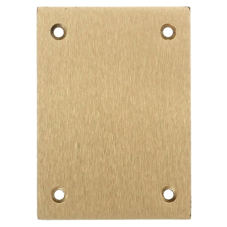 Box Cover, Floor Box Type, 1 Gang, Metallic, Blank Cover Type MPN:S3813