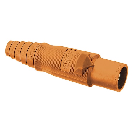 Single Pole Connector Body, M, Orange MPN:HBLMBO