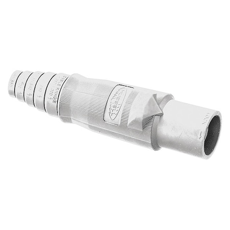 Single Pole Connector Body, M, White MPN:HBLMBW