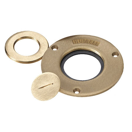 Brass Crown Plug, 3/4 In. Threaded MPN:S5012