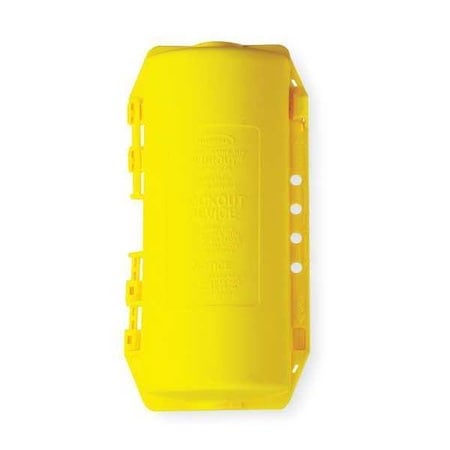 Plug Lockout, Yellow, 3/8In Shackle Dia. MPN:HLD2