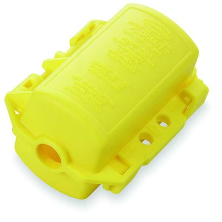 Plug Lockout, Yellow, 5/16 In. Dia. MPN:HLDMP
