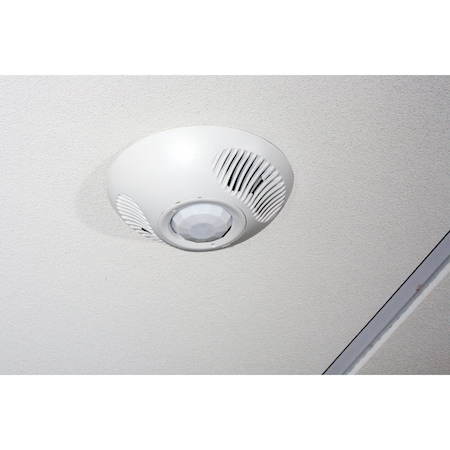 Ceiling Mount Sensor, Occupancy, Hard Wired, White, 2, 000 sq ft, Incandescent MPN:ATD2000CL