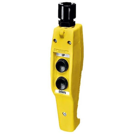 Pendant Push Button Station, Up/Down, 2NO, Mechanical Interlock, 4X MPN:CPB21