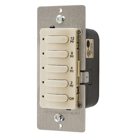Countdown Timer, Ivory, 120/277V AC MPN:DT5012I