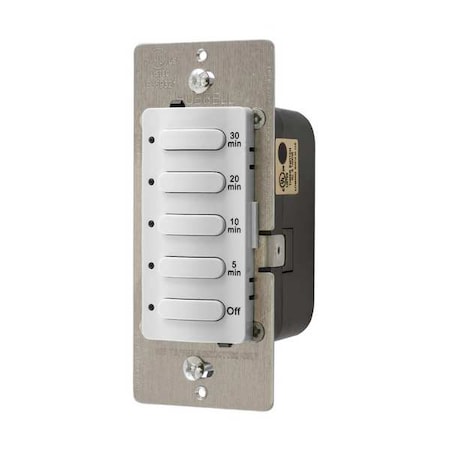 Countdown Timer, White, 120/277V AC MPN:DT5030W