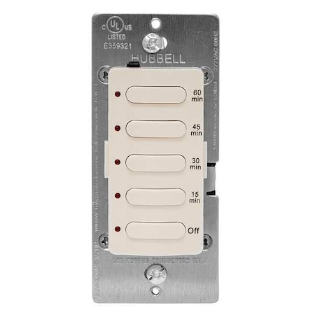 Timer, Electronic, 120/277V, Light Almond MPN:DT5060LA