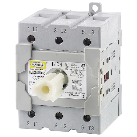 Replacement Switch Hubbell MPN:HBLDS60100RS