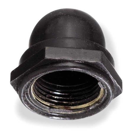 Push Button Boot, Black, Elastomer MPN:MHB11