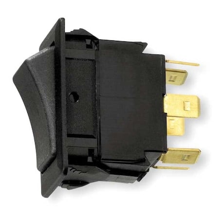 MarinRockSwtch, NoLens/Lamp, Blk, On/Off/On MPN:MR223SP