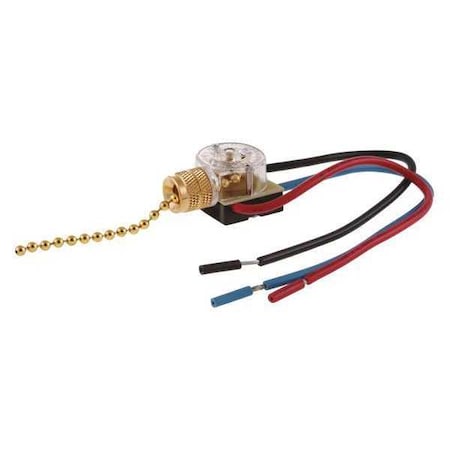 Pull Chain Switch, Off/1On/2On/1&2On MPN:RL120